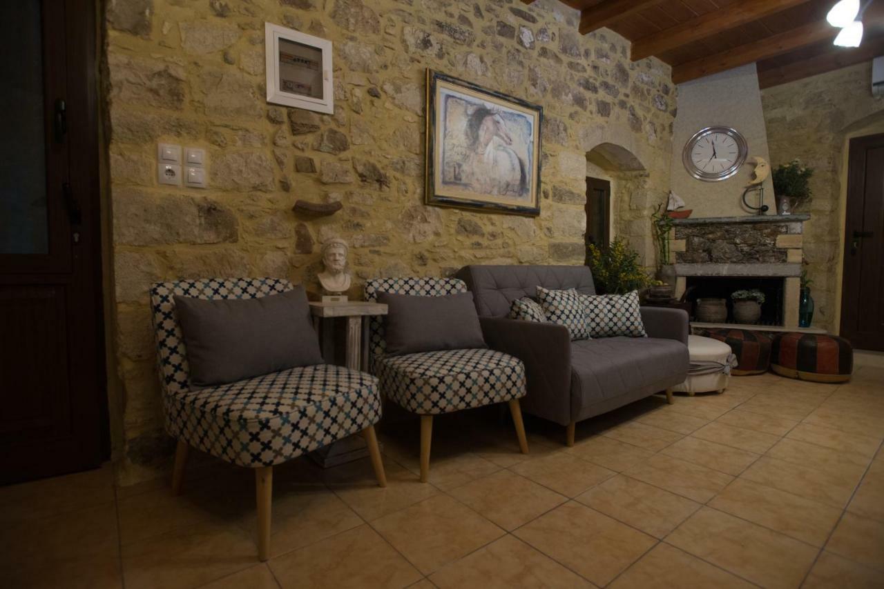 Villa Kamelia-Renovated Old House-South Crete Galia Экстерьер фото